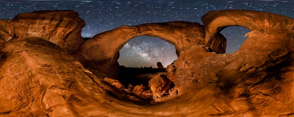 Double Arch & Milky Way